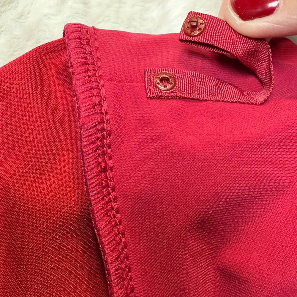 WHBM Slimming Bandage Sheath Dress 4 Red Shaping Sweetheart Valentine Femme NEW - Picture 14 of 17